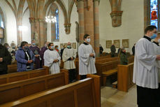 Beauftragung zu Lektorat und Akolythat in St. Marien, Volkmarsen (Foto: Karl-Franz Thiede)